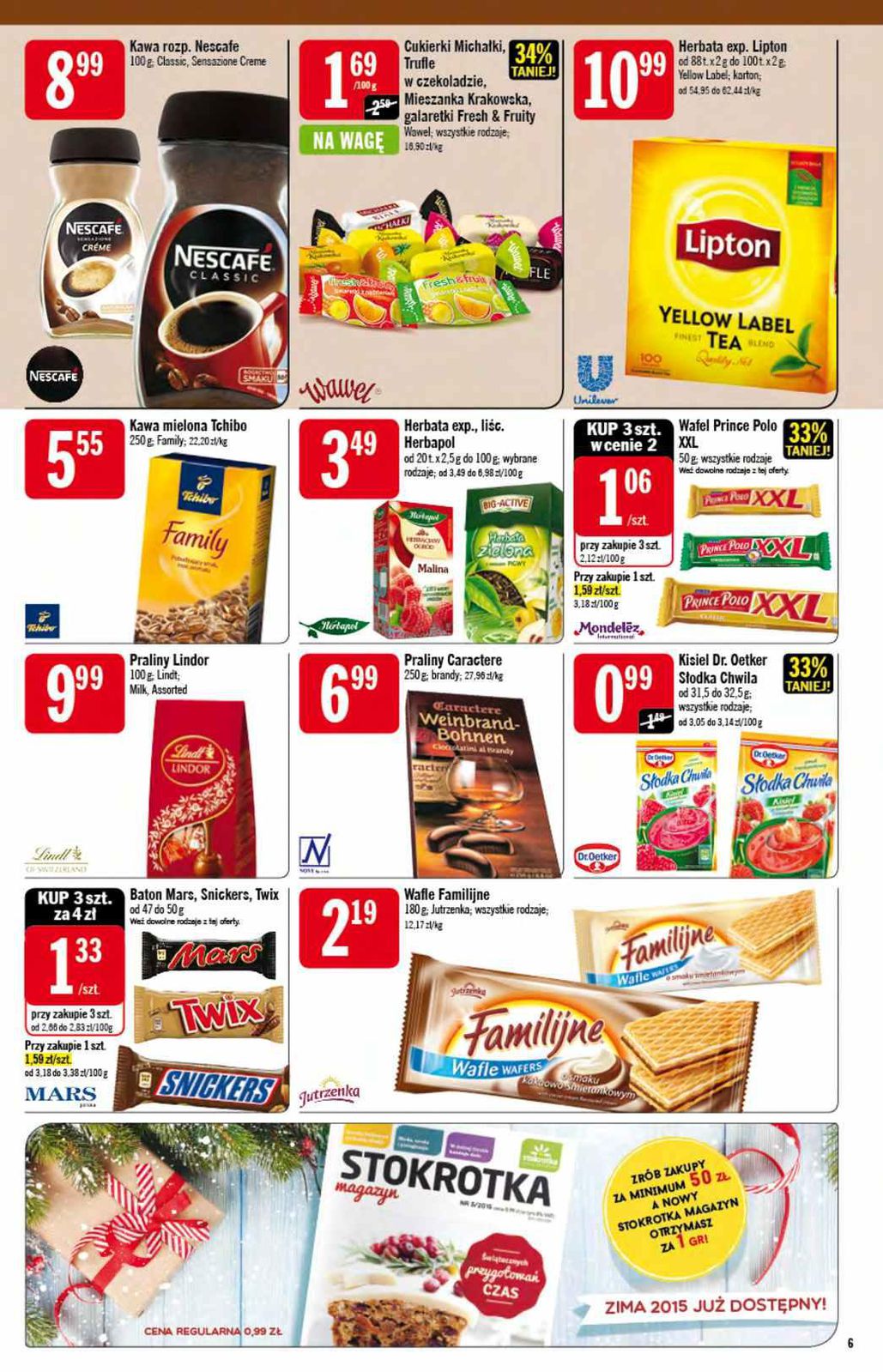 Gazetka promocyjna Stokrotka do 25/11/2015 str.6