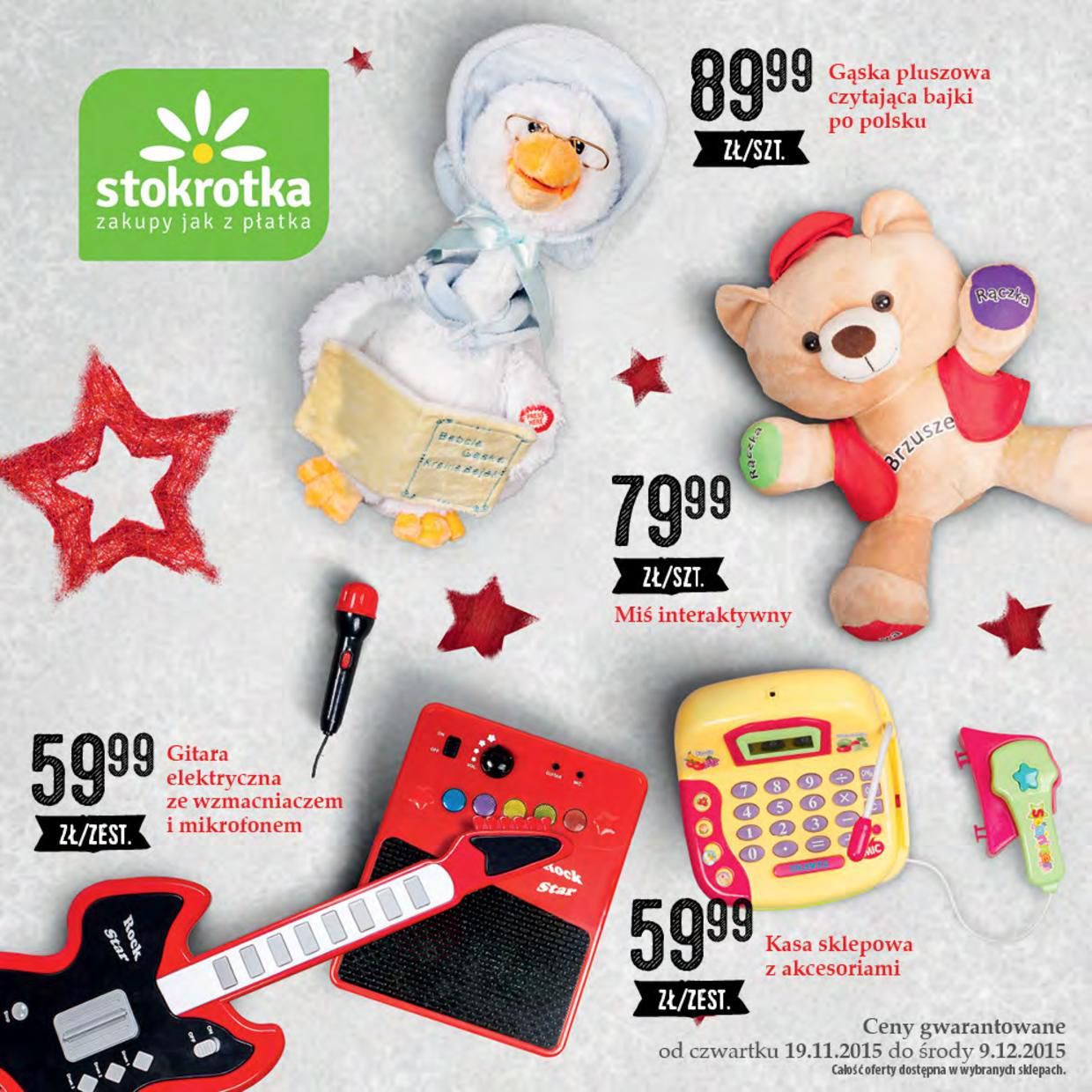 Gazetka promocyjna Stokrotka do 09/12/2015 str.0