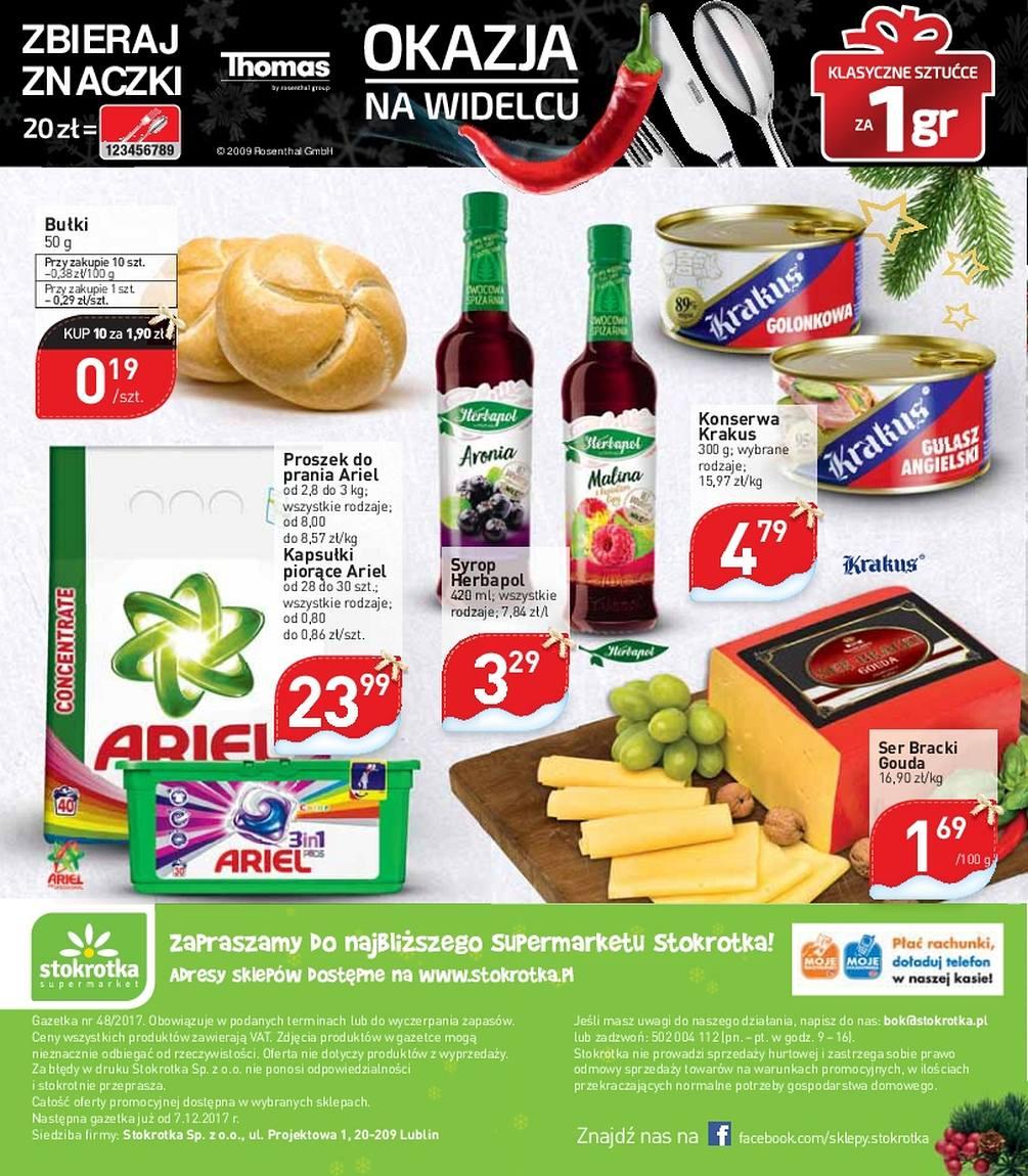 Gazetka promocyjna Stokrotka do 06/12/2017 str.20