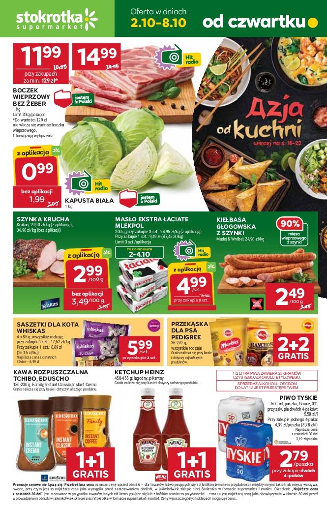 Gazetka promocyjna Stokrotka do 08/10/2025 str.1