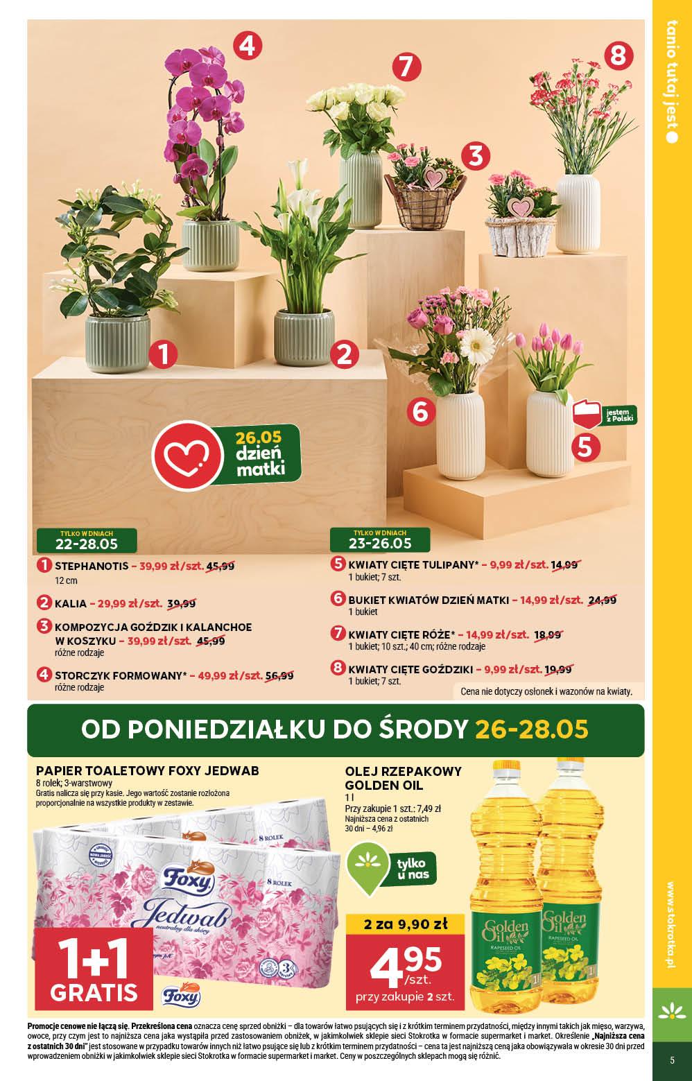 Gazetka promocyjna Stokrotka do 28/05/2025 str.5