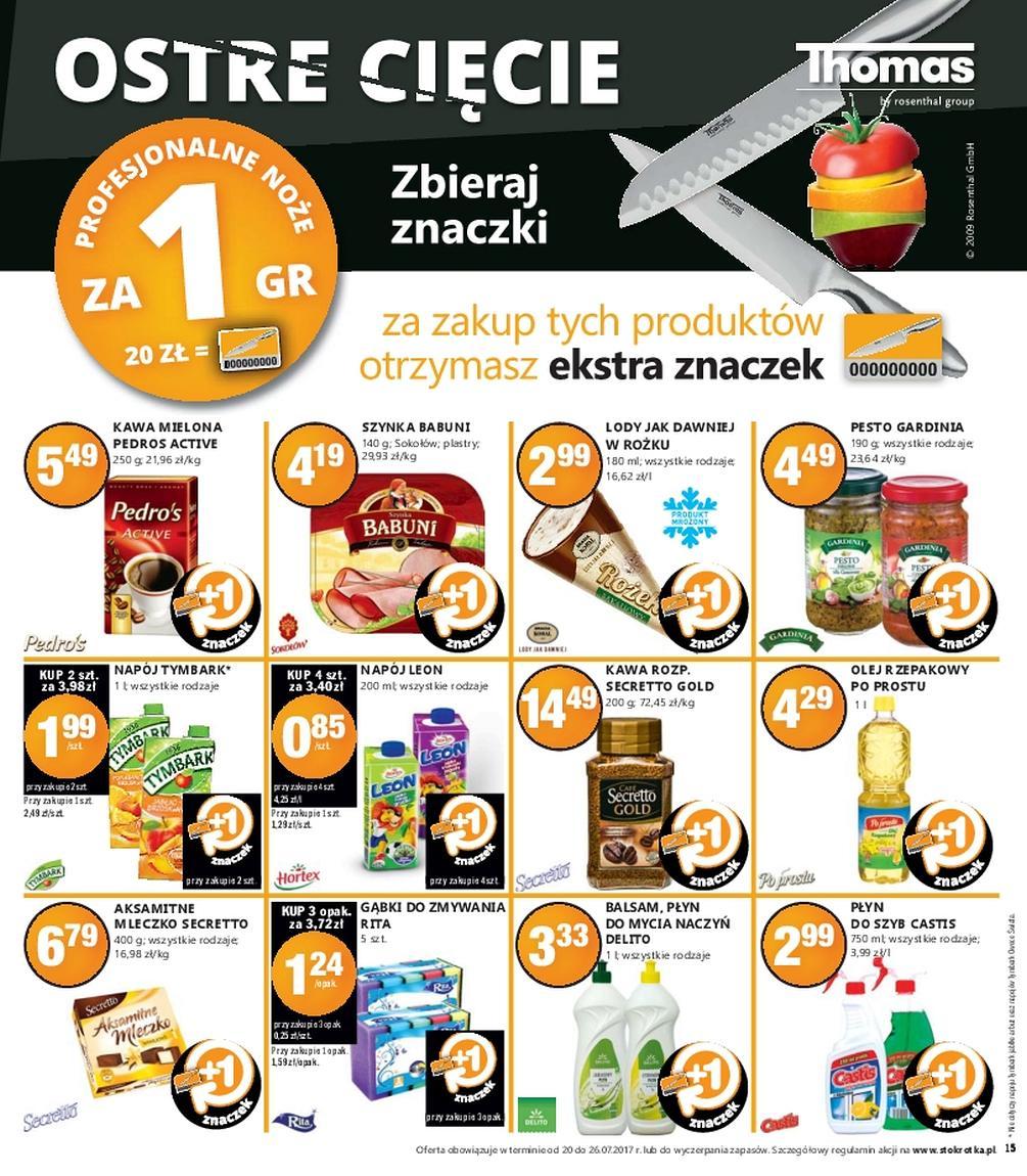 Gazetka promocyjna Stokrotka do 26/07/2017 str.15