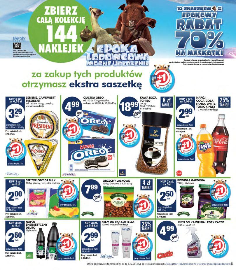 Gazetka promocyjna Stokrotka do 05/10/2016 str.11