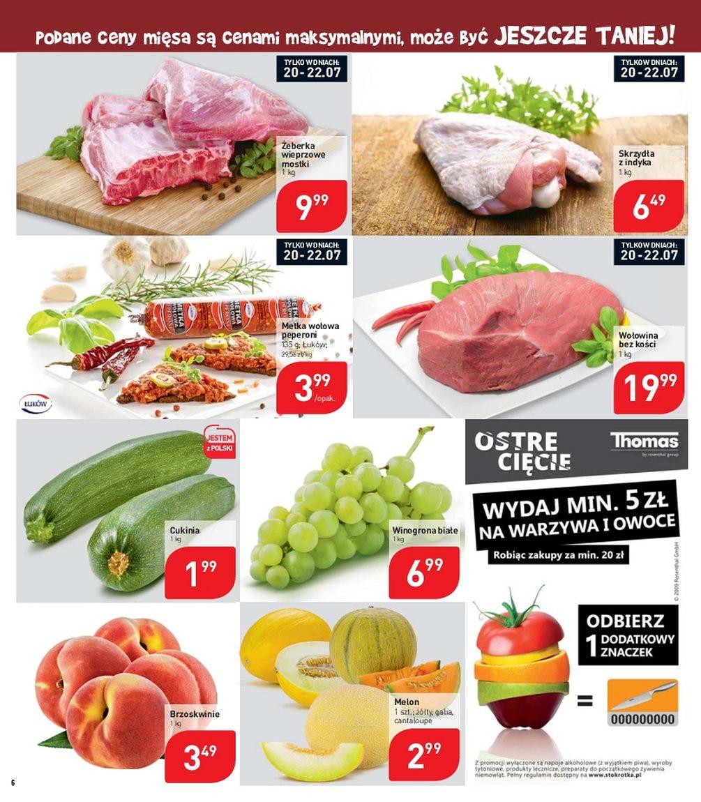 Gazetka promocyjna Stokrotka do 26/07/2017 str.6