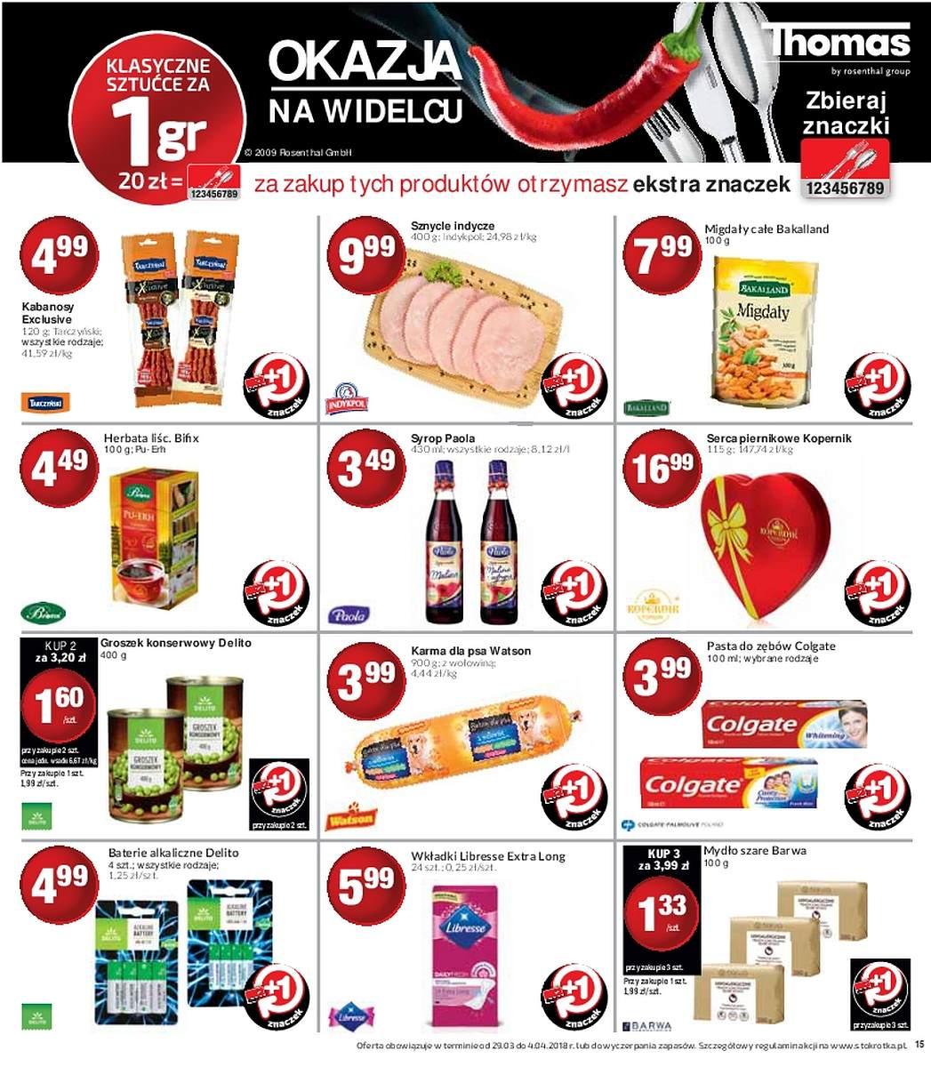 Gazetka promocyjna Stokrotka do 04/04/2018 str.15