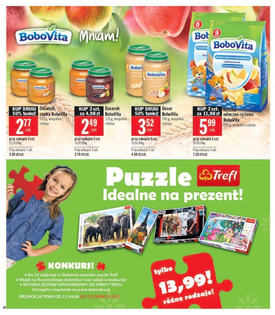 Gazetka promocyjna Stokrotka do 17/05/2017 str.14