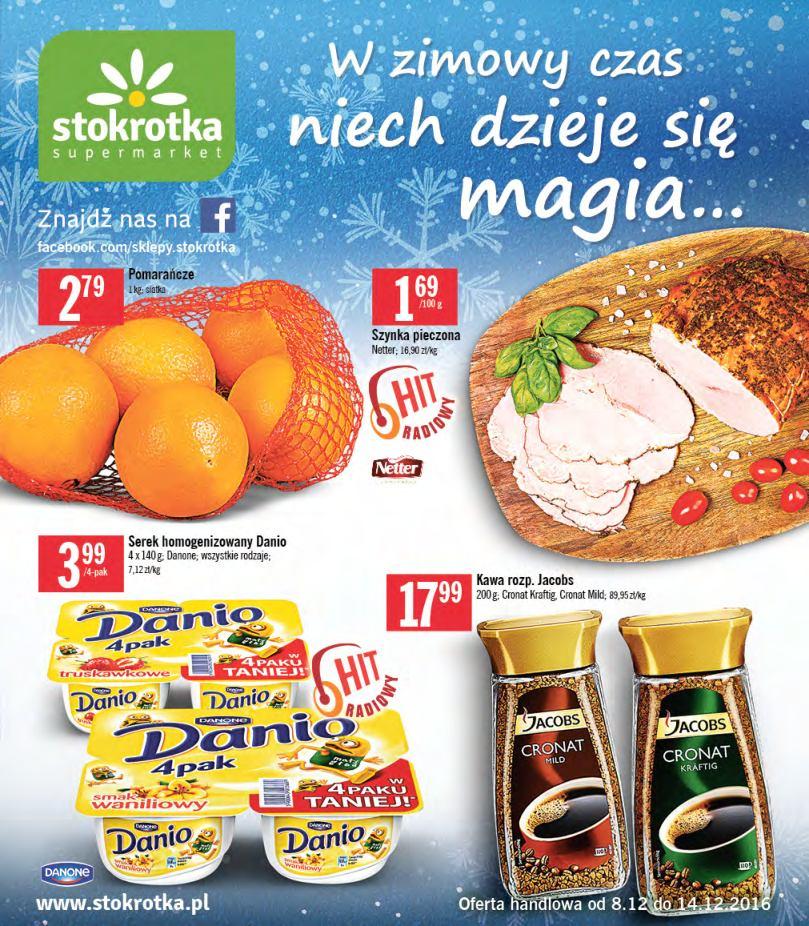 Gazetka promocyjna Stokrotka do 14/12/2016 str.0