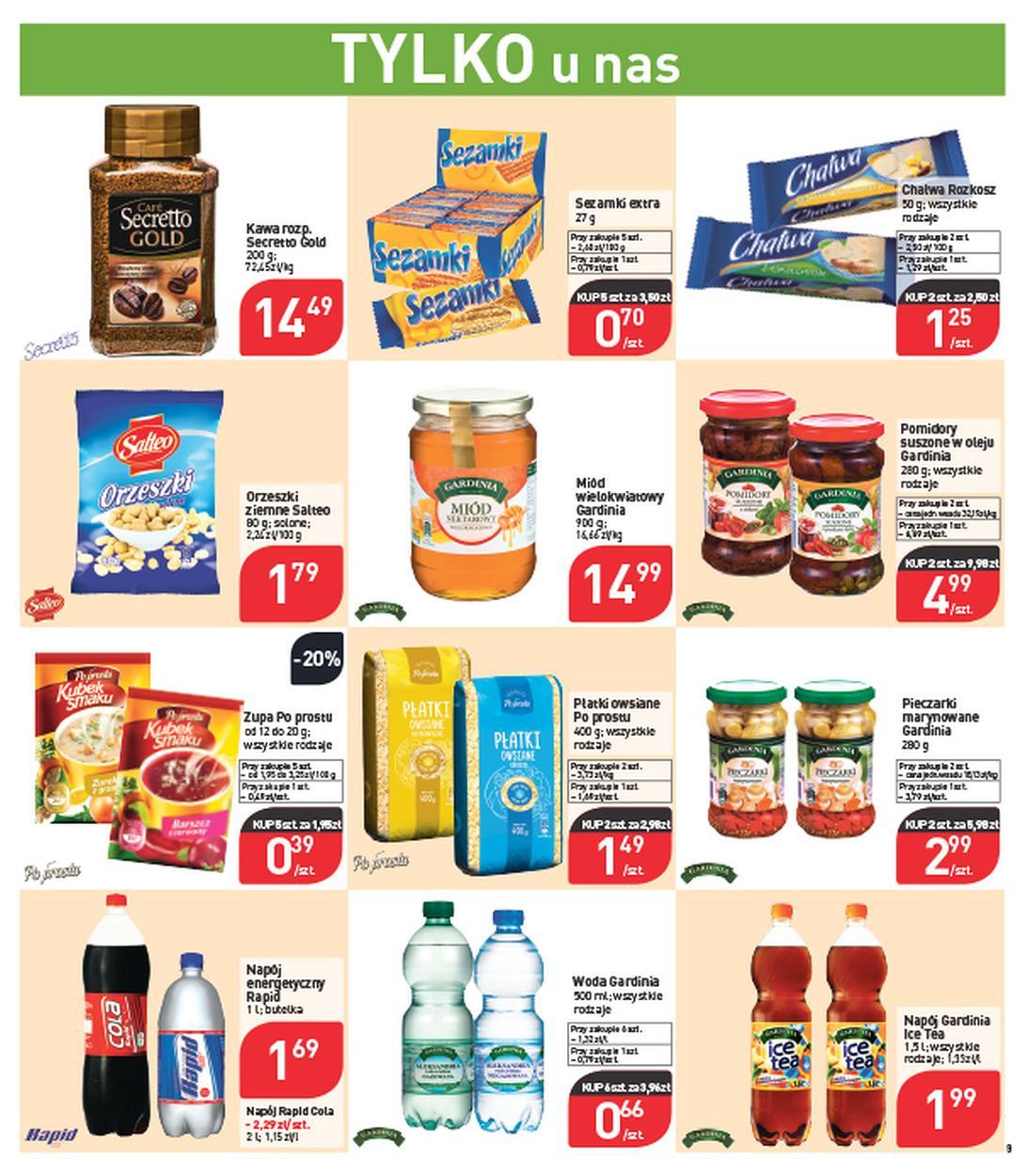 Gazetka promocyjna Stokrotka do 30/08/2017 str.9