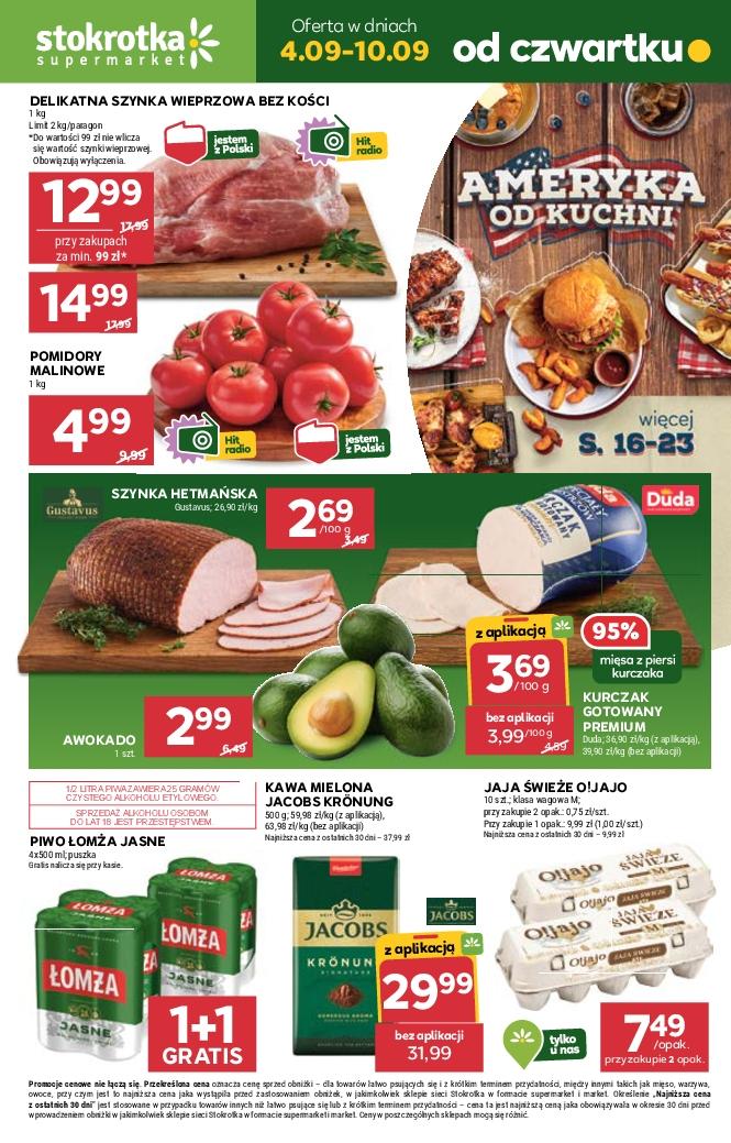Gazetka promocyjna Stokrotka do 10/09/2025 str.1