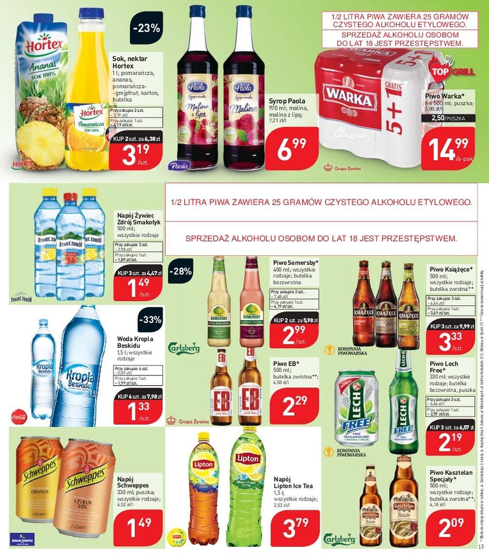 Gazetka promocyjna Stokrotka do 26/07/2017 str.13