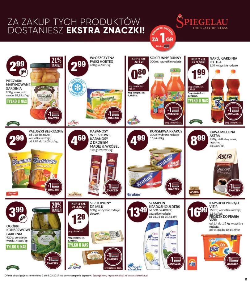 Gazetka promocyjna Stokrotka do 08/03/2017 str.11