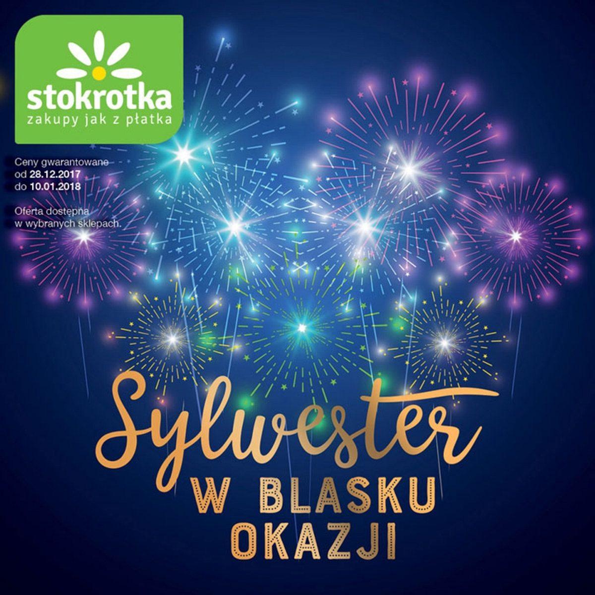 Gazetka promocyjna Stokrotka do 10/01/2018 str.0