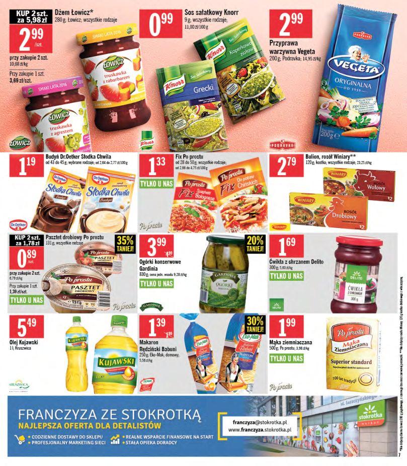 Gazetka promocyjna Stokrotka do 07/09/2016 str.7