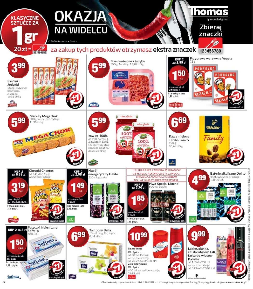 Gazetka promocyjna Stokrotka do 17/01/2018 str.12