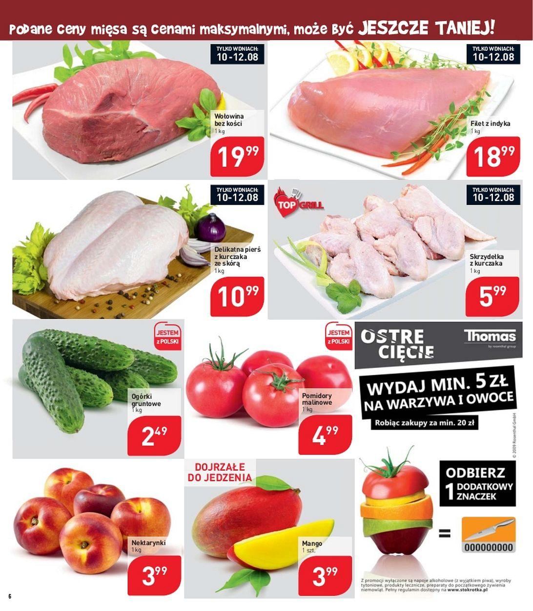 Gazetka promocyjna Stokrotka do 16/08/2017 str.6