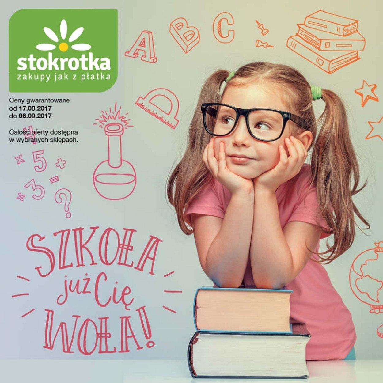 Gazetka promocyjna Stokrotka do 06/09/2017 str.1