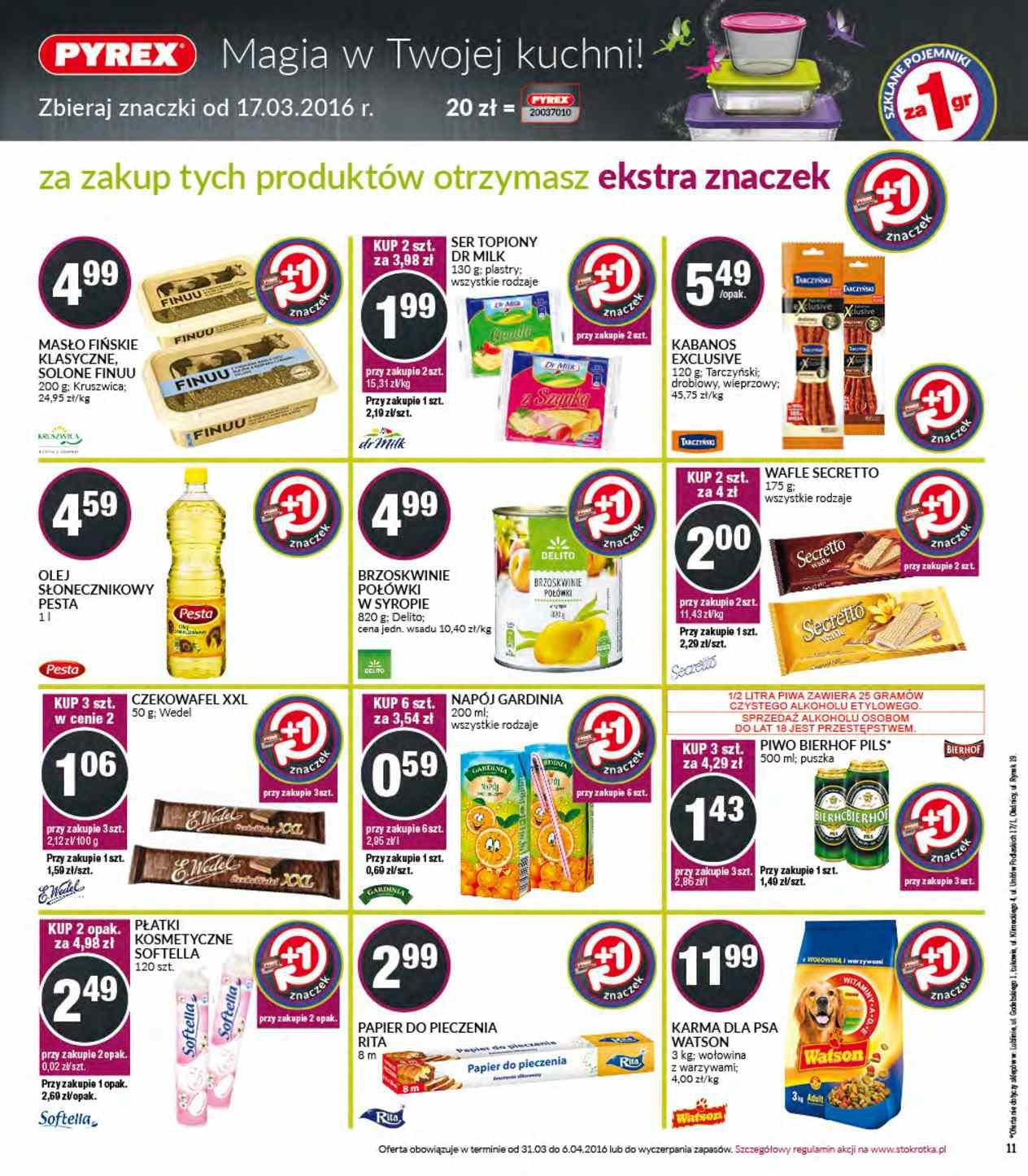 Gazetka promocyjna Stokrotka do 06/04/2016 str.11