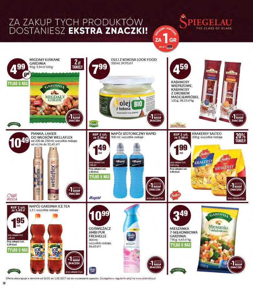 Gazetka promocyjna Stokrotka do 01/02/2017 str.10