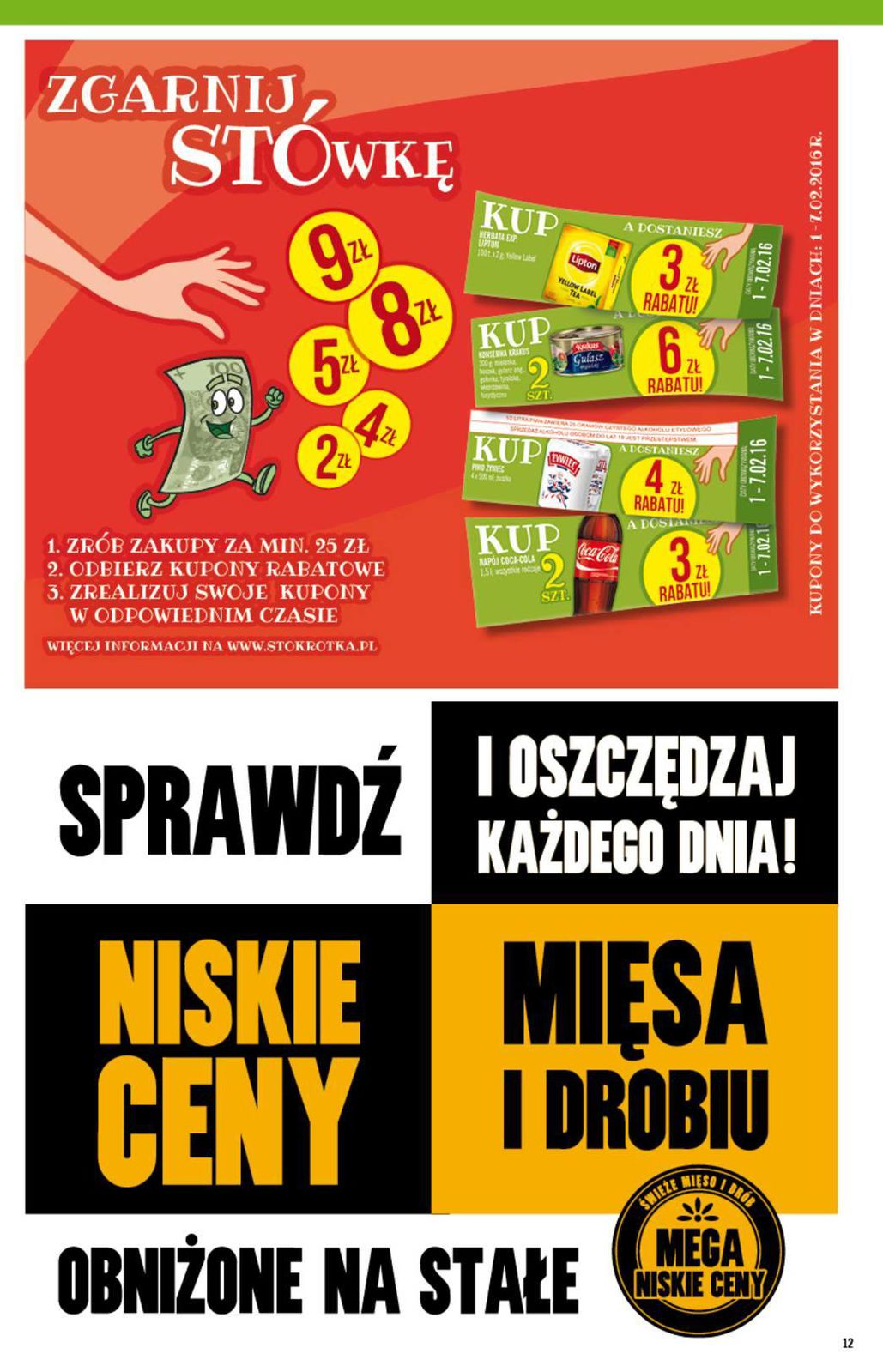 Gazetka promocyjna Stokrotka do 03/02/2016 str.12