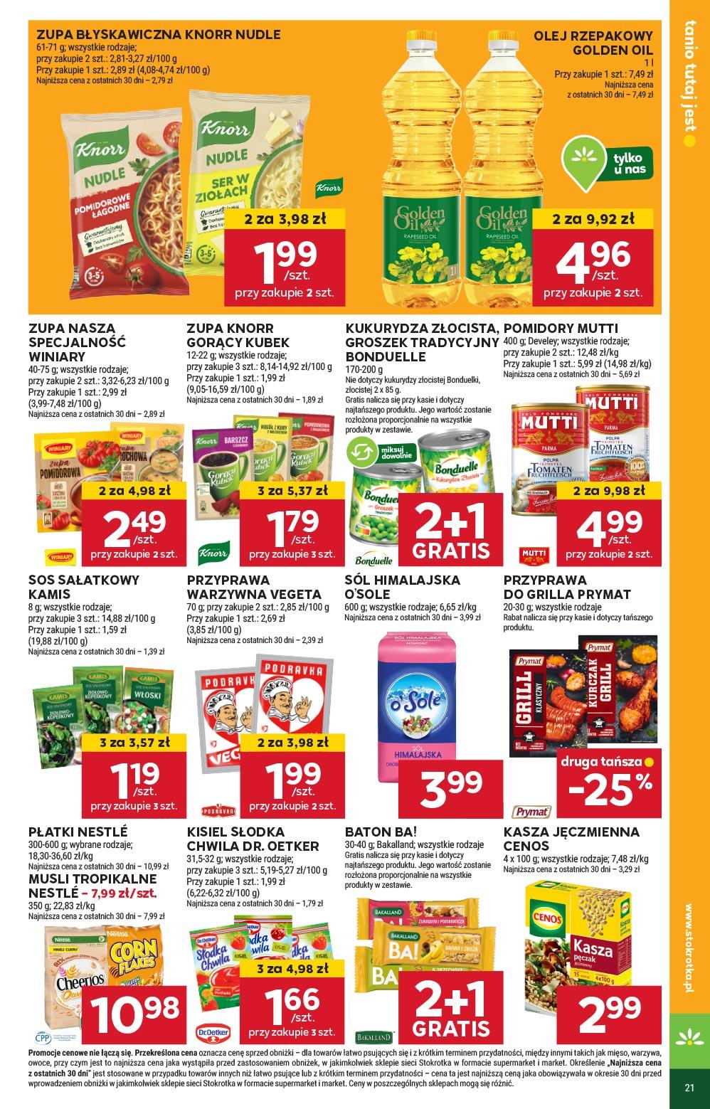 Gazetka promocyjna Stokrotka do 21/05/2025 str.21