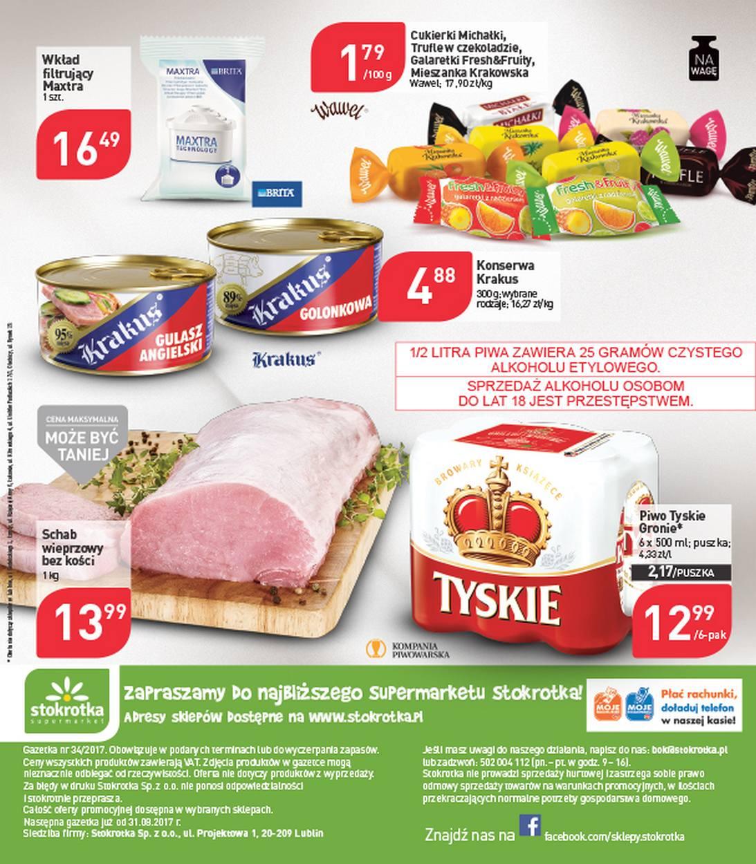 Gazetka promocyjna Stokrotka do 30/08/2017 str.20