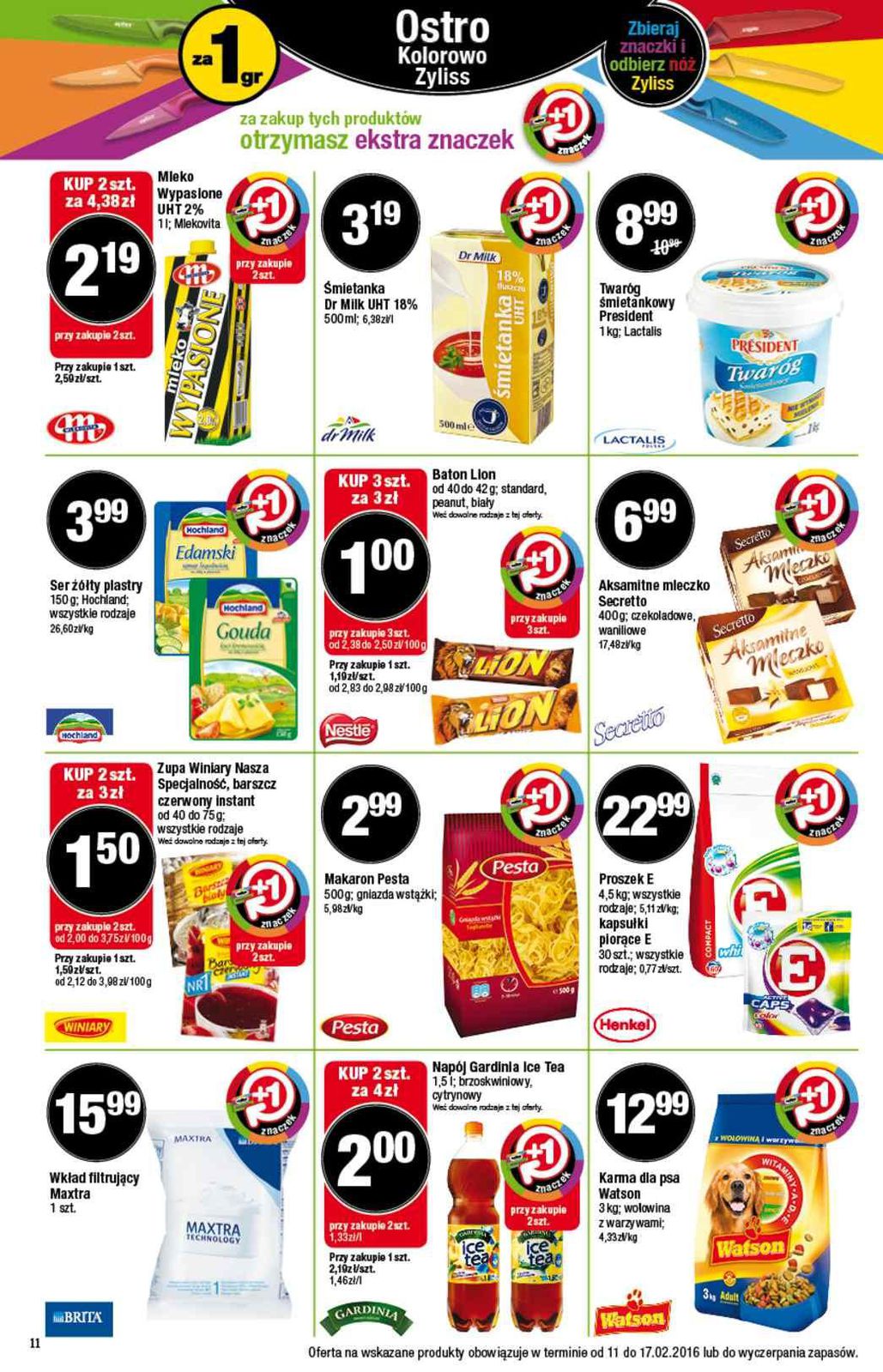 Gazetka promocyjna Stokrotka do 17/02/2016 str.11