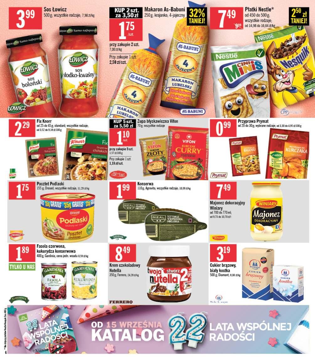 Gazetka promocyjna Stokrotka do 21/09/2016 str.6