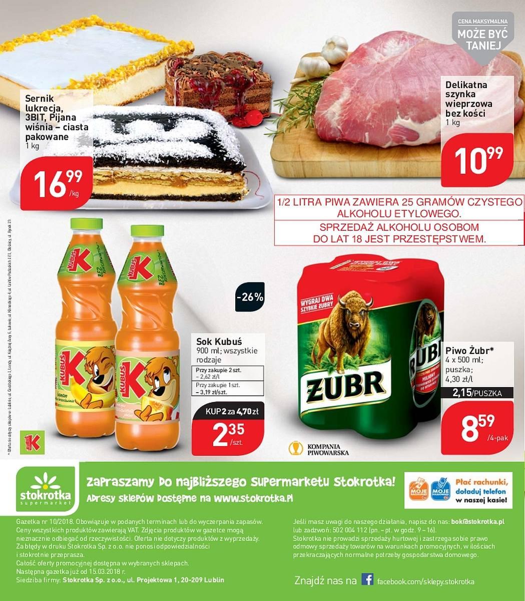 Gazetka promocyjna Stokrotka do 14/03/2018 str.20