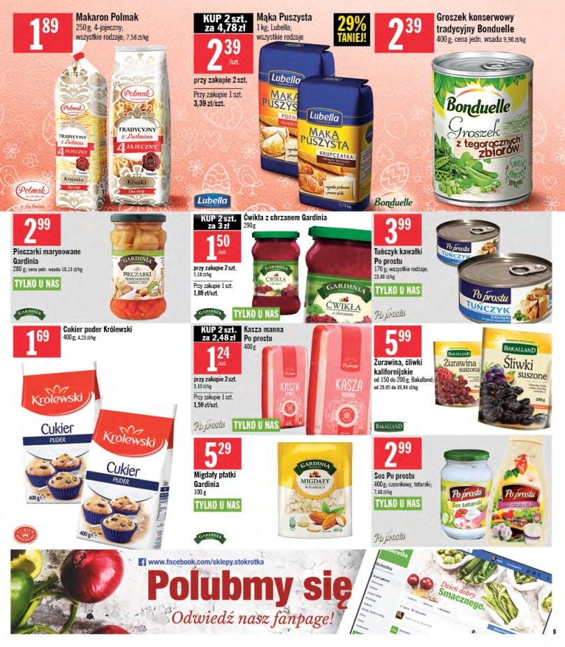 Gazetka promocyjna Stokrotka do 12/04/2017 str.9