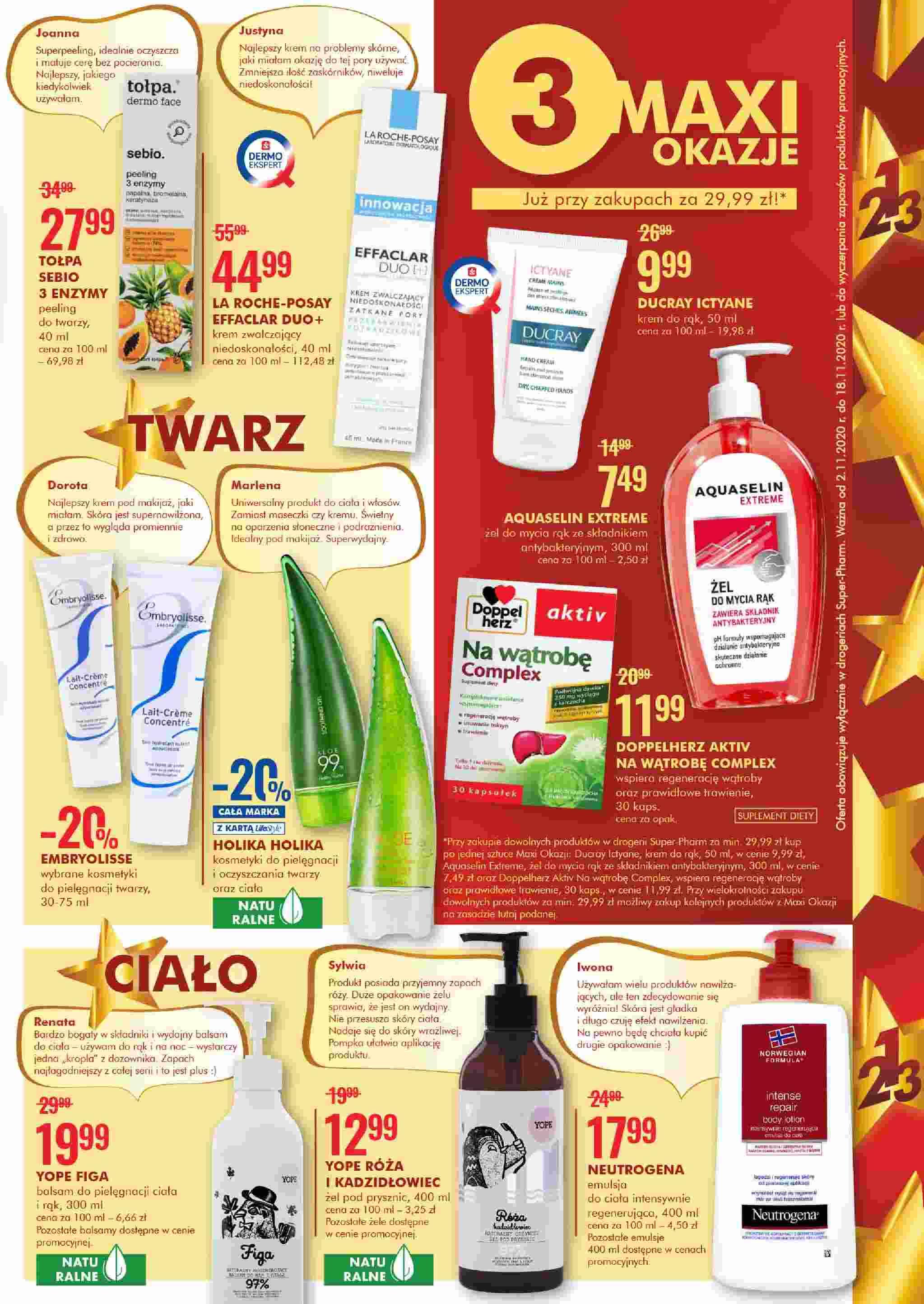 Gazetka promocyjna Superpharm do 11/11/2020 str.3