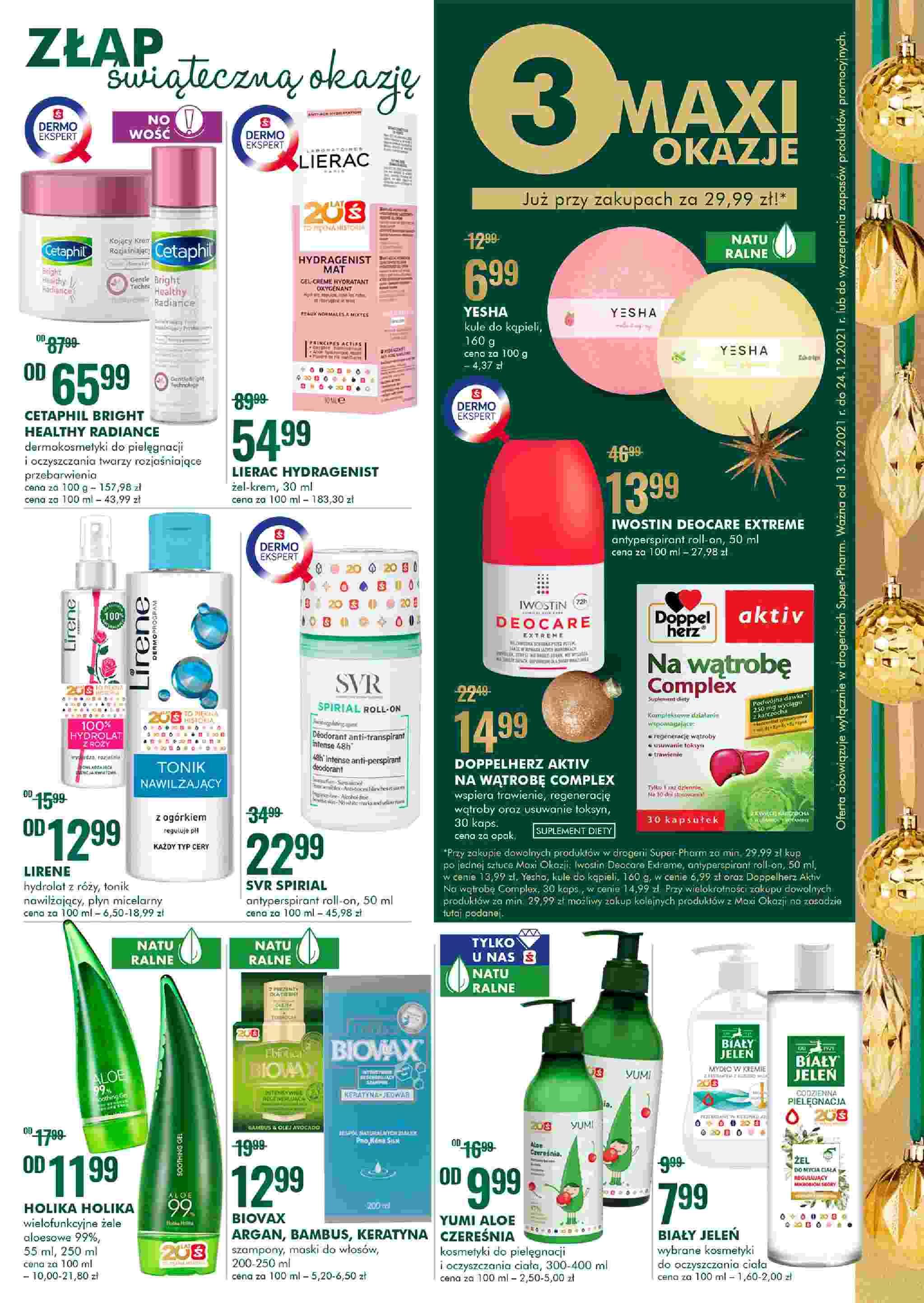 Gazetka promocyjna Superpharm do 24/12/2021 str.3