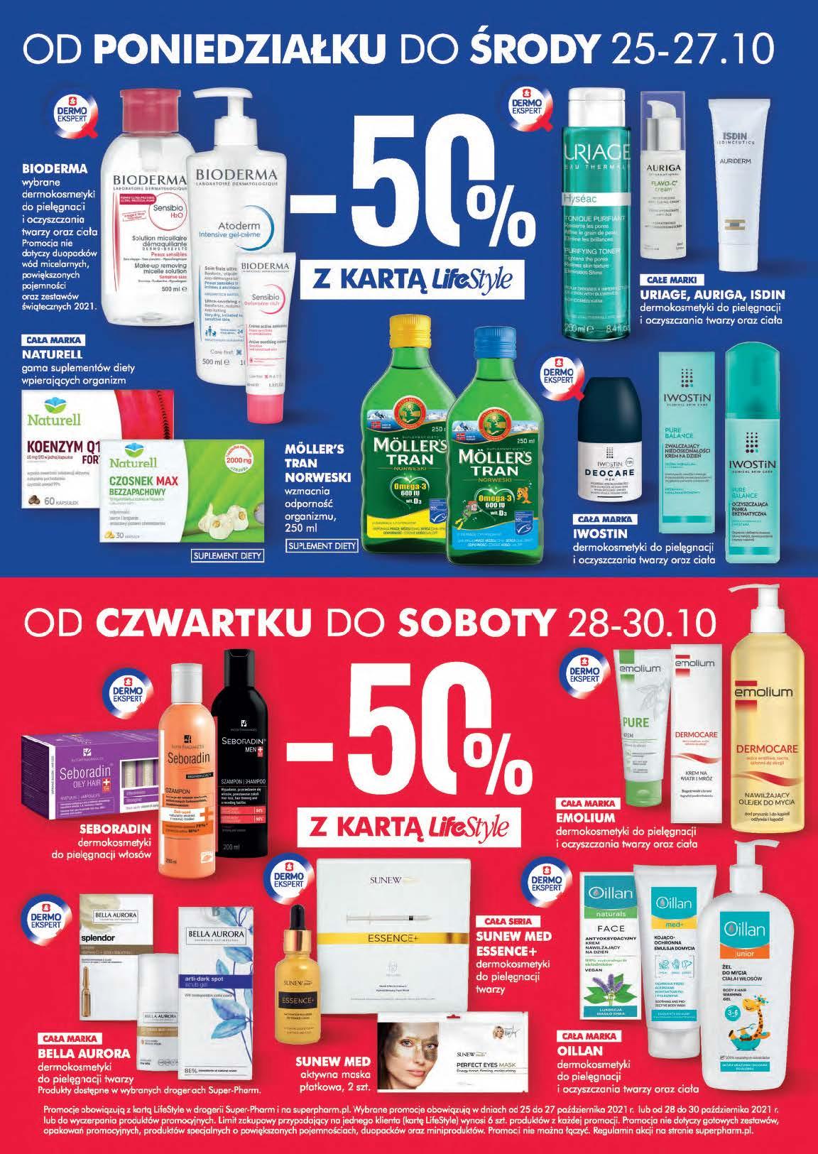 Gazetka promocyjna Superpharm do 30/10/2021 str.4