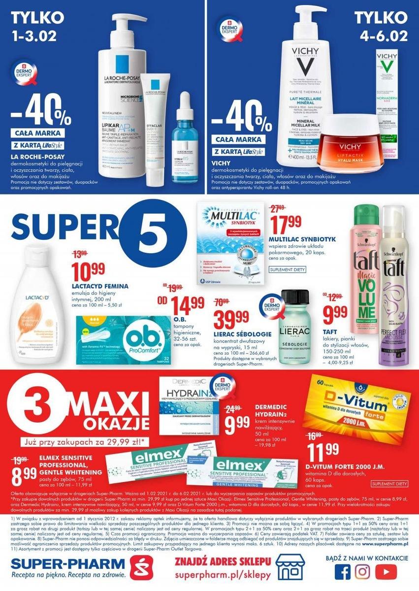 Gazetka promocyjna Superpharm do 06/02/2021 str.12