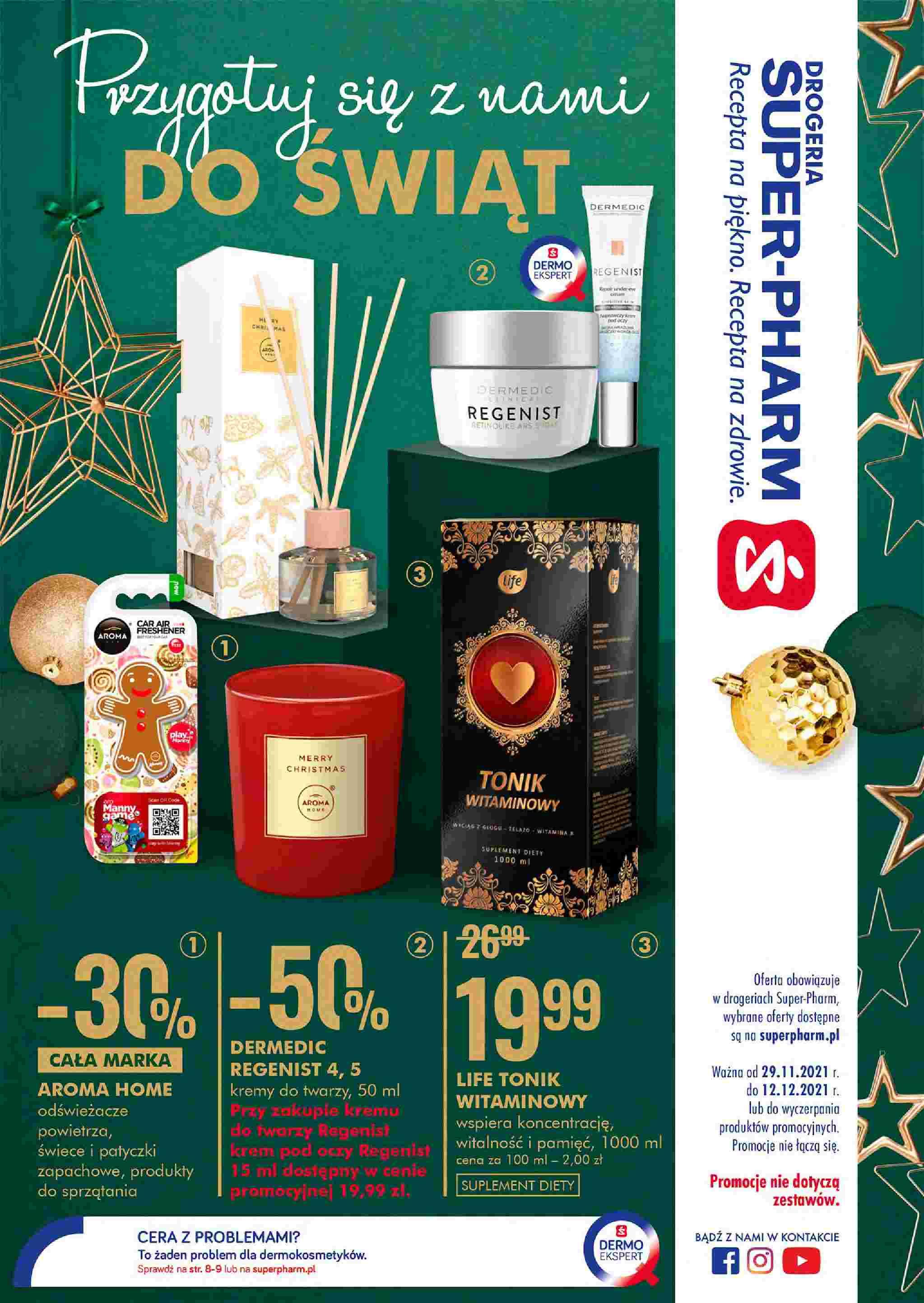 Gazetka promocyjna Superpharm do 12/12/2021 str.1