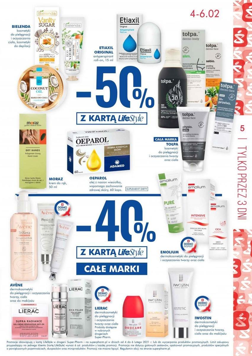 Gazetka promocyjna Superpharm do 06/02/2021 str.5
