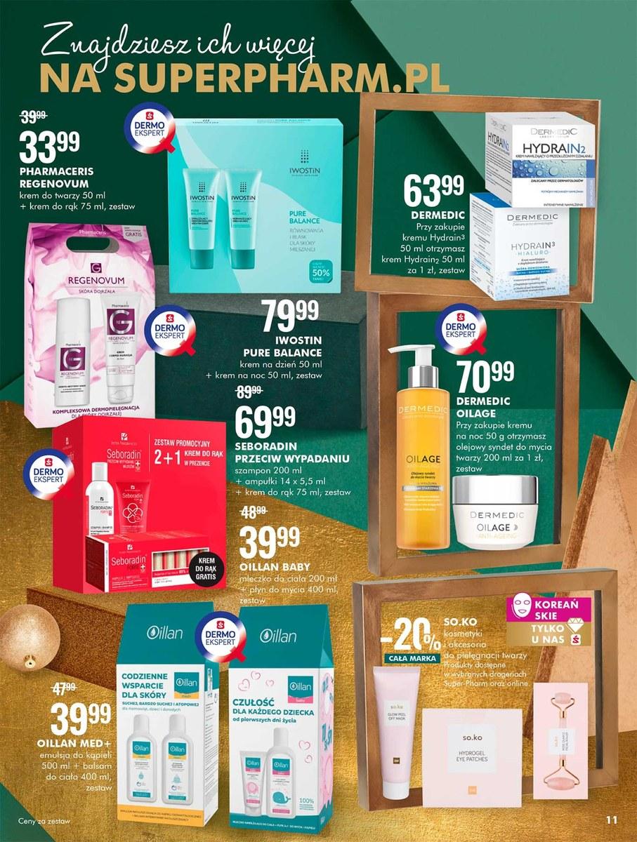 Gazetka promocyjna Superpharm do 24/12/2021 str.11