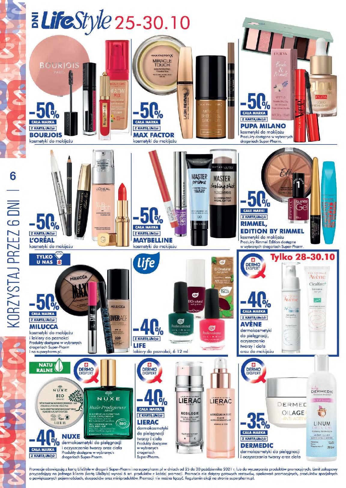 Gazetka promocyjna Superpharm do 30/10/2021 str.6