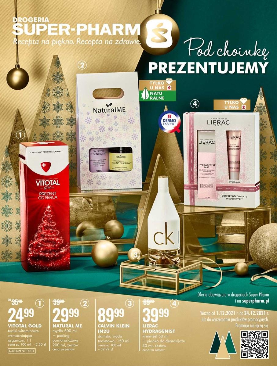 Gazetka promocyjna Superpharm do 24/12/2021 str.1