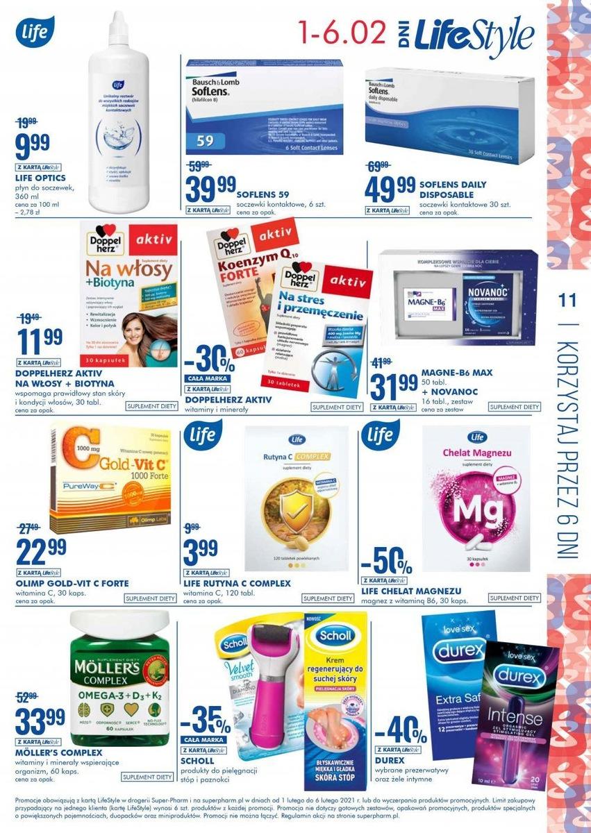 Gazetka promocyjna Superpharm do 06/02/2021 str.11