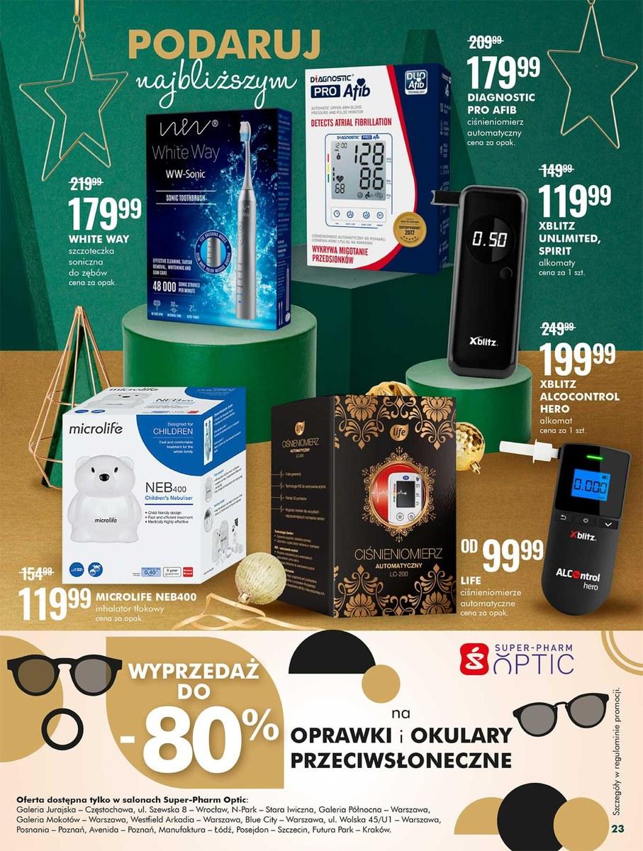 Gazetka promocyjna Superpharm do 24/12/2021 str.23