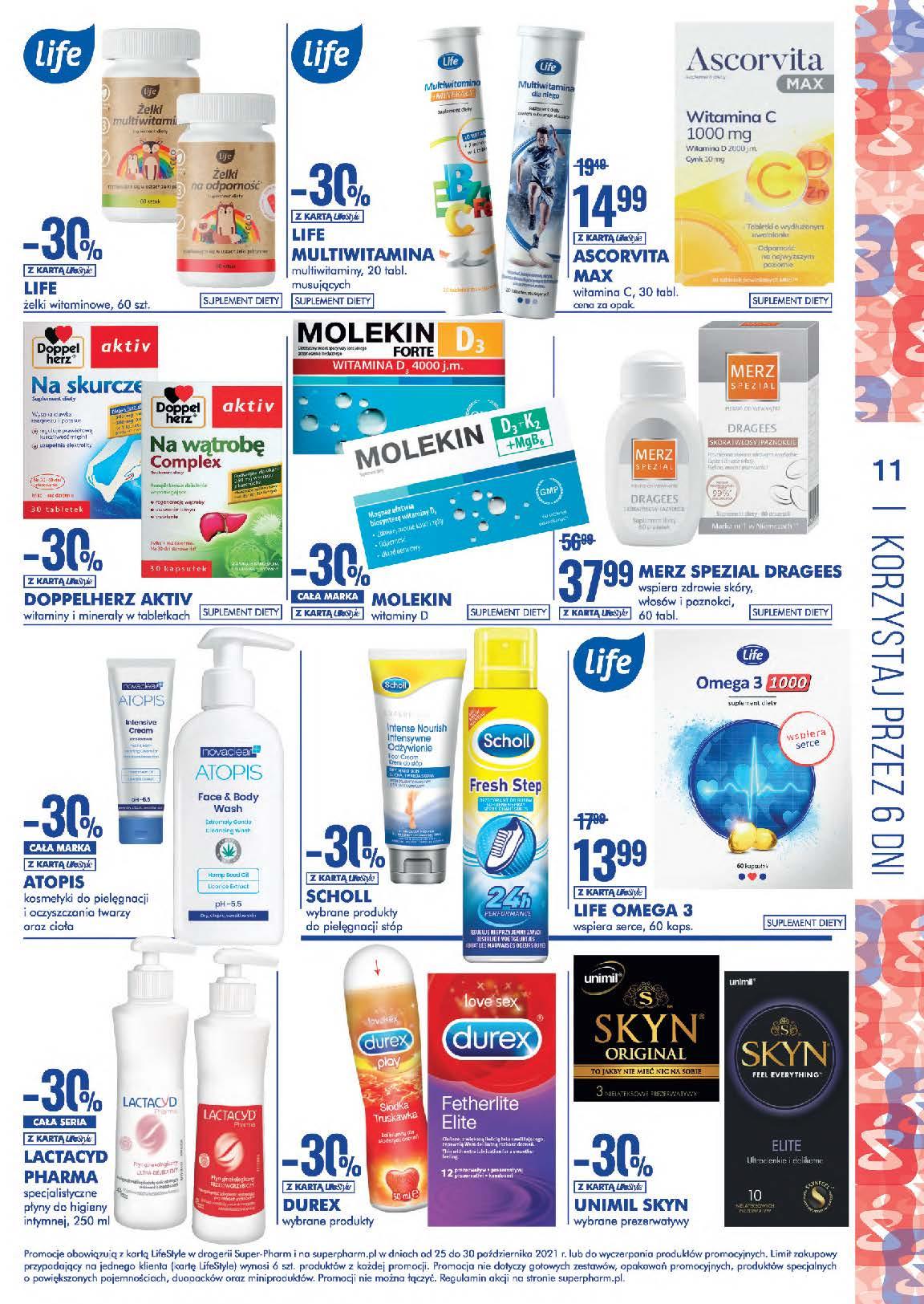 Gazetka promocyjna Superpharm do 30/10/2021 str.11