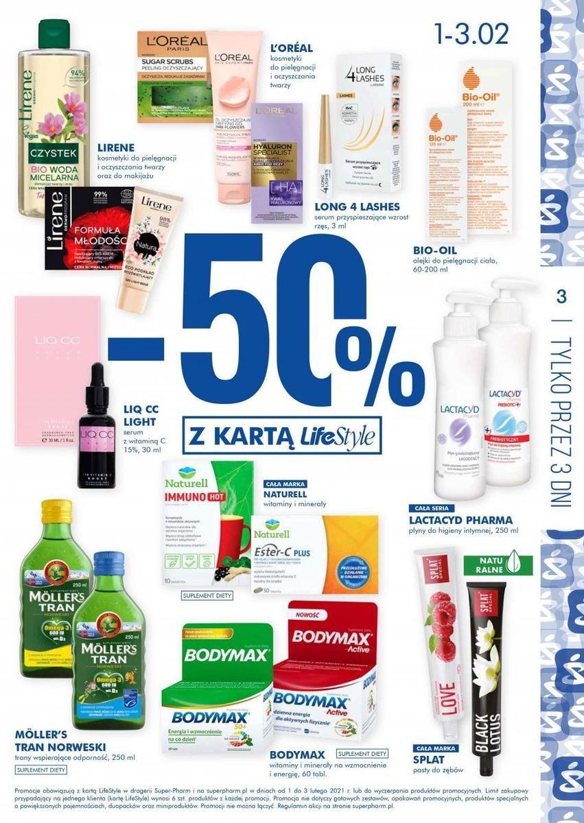 Gazetka promocyjna Superpharm do 06/02/2021 str.3