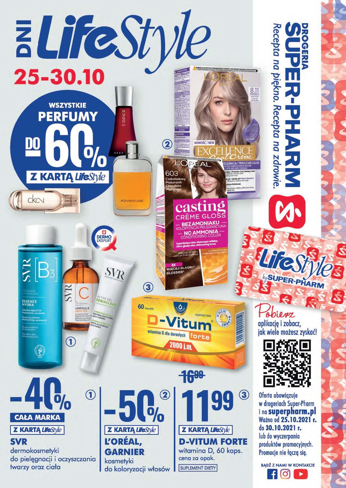 Gazetka promocyjna Superpharm do 30/10/2021 str.1