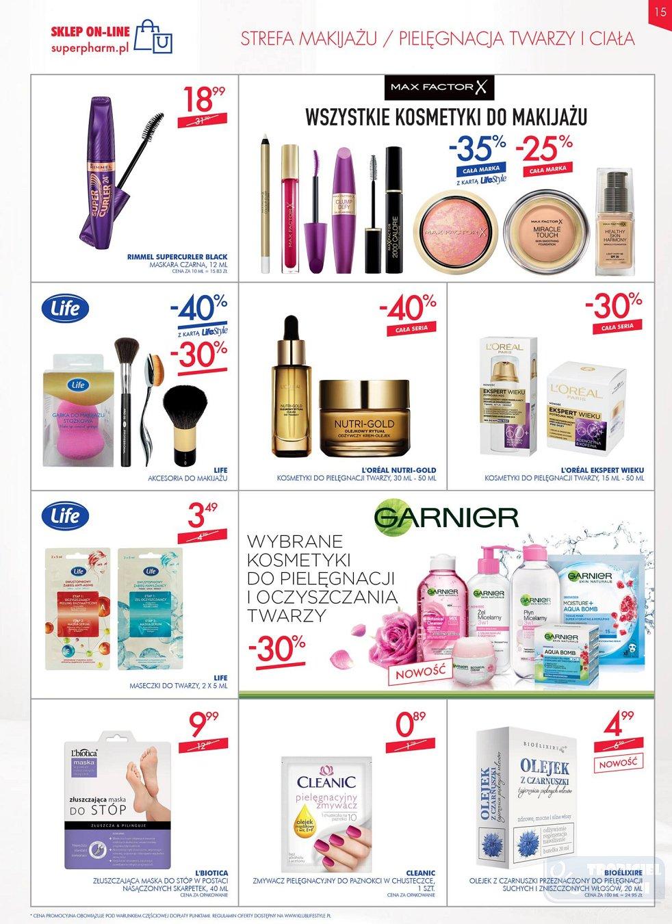 Gazetka promocyjna Superpharm do 11/10/2017 str.15