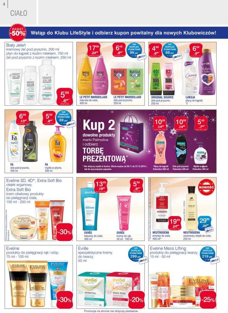 Gazetka promocyjna Superpharm do 26/12/2015 str.4