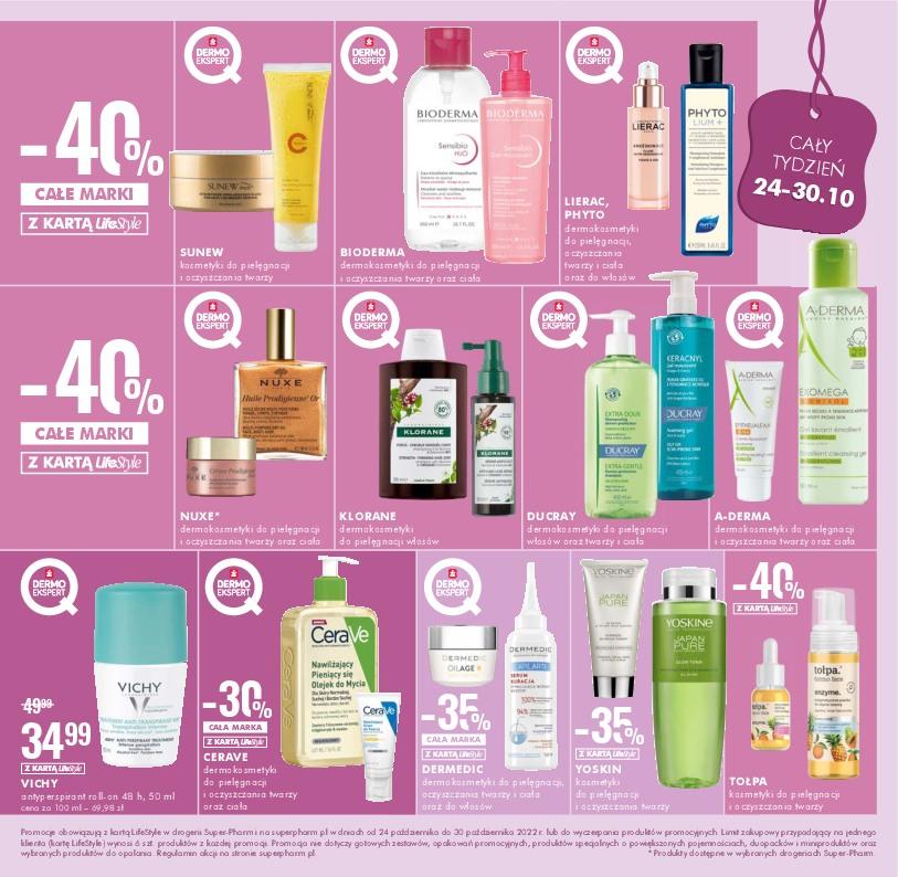 Gazetka promocyjna Superpharm do 30/10/2022 str.6