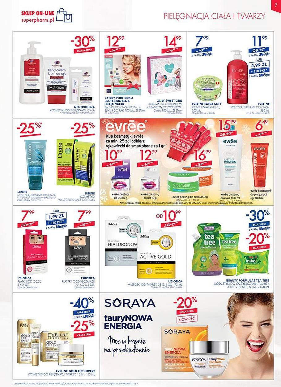 Gazetka promocyjna Superpharm do 13/12/2017 str.7
