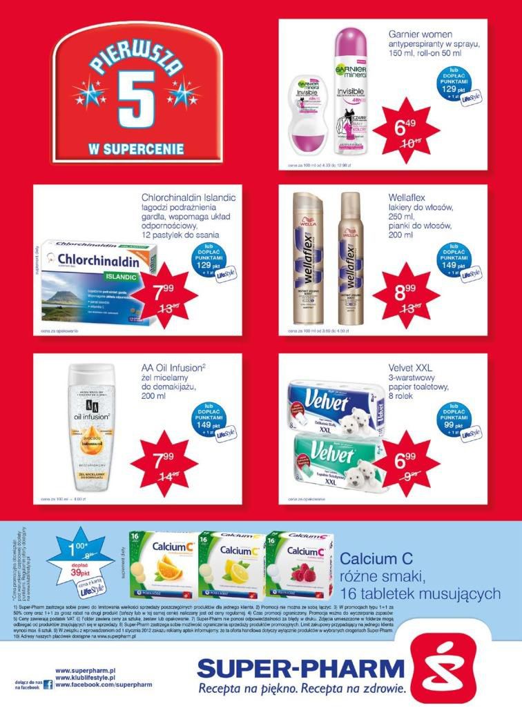 Gazetka promocyjna Superpharm do 02/03/2016 str.20