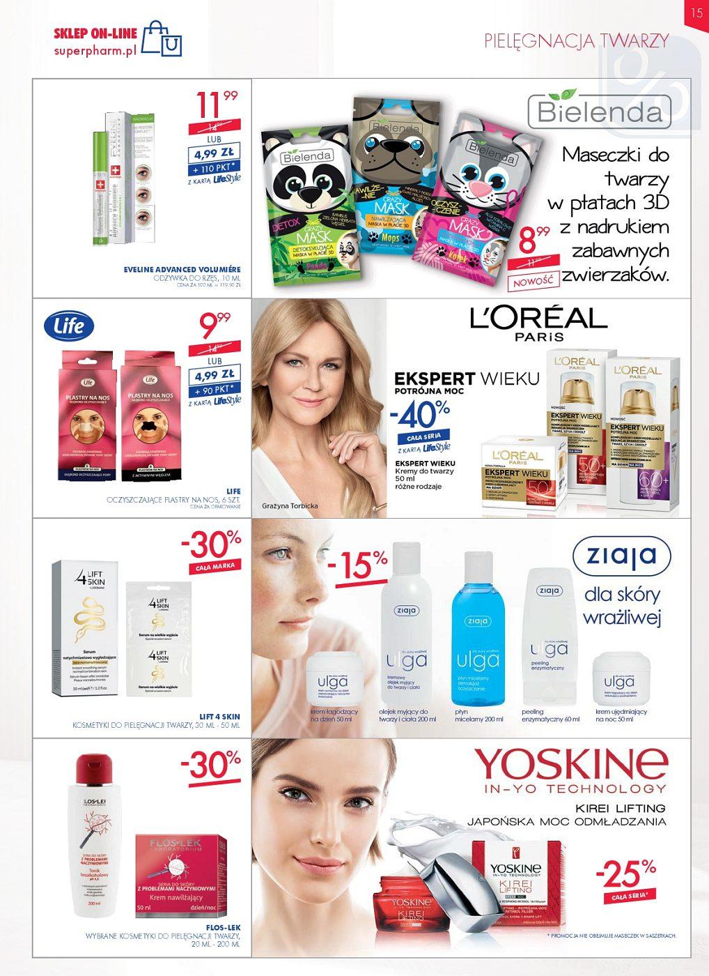 Gazetka promocyjna Superpharm do 18/04/2018 str.15