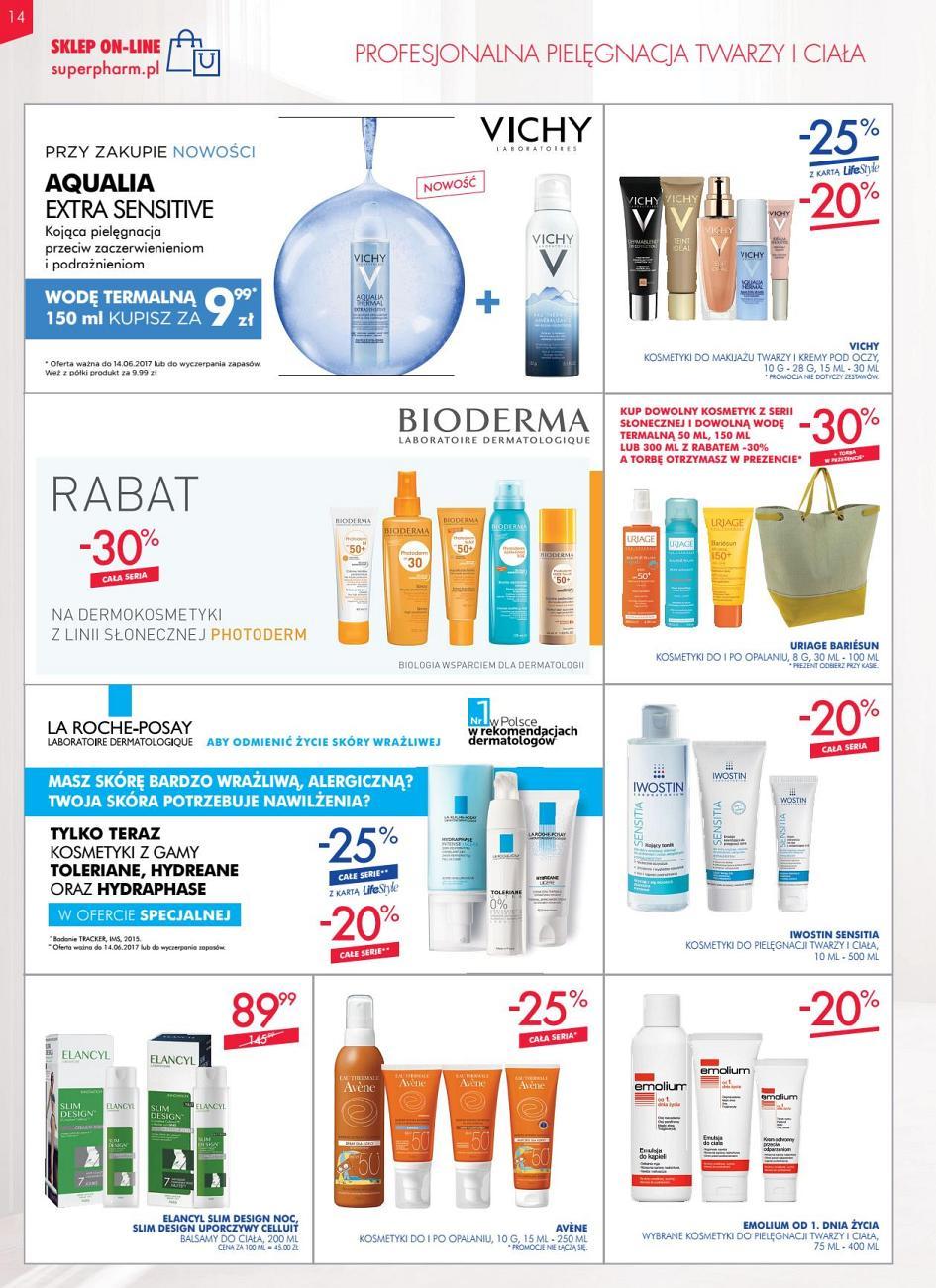 Gazetka promocyjna Superpharm do 14/06/2017 str.14